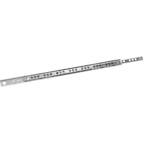 GUIDA PER CASSETTI ACCIAIO 17 MM 35 CM PORT 10 KG- 20,0 coppie