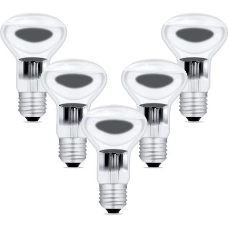 Lot de 5 Ampoule R63 E27 Dimmable 550lm Blanc Chaud 2700K Pour Salon Chambre Bureau (1/5)