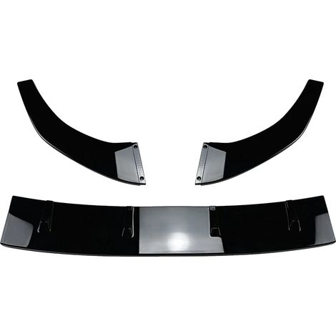 Divisor frontal, fabricado en ABS, compatible con modelos 2013-2020, color negro brillante. (1/2)