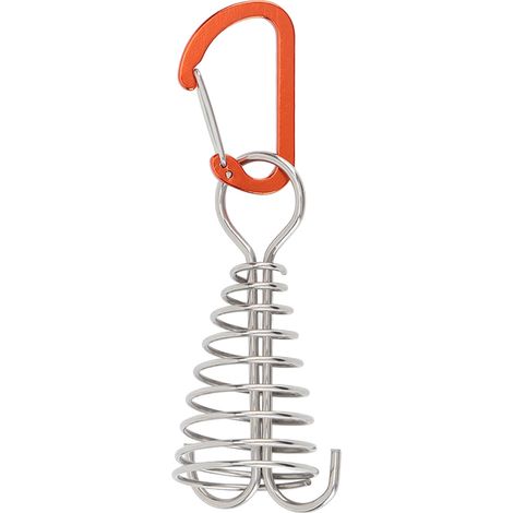 Piquet D'ancrage Pour Terrasse - En Alliage D'aluminium Et Acier Inoxydable - Pour Toile De Tente Et Auvent - Lot De 4 (1/5)