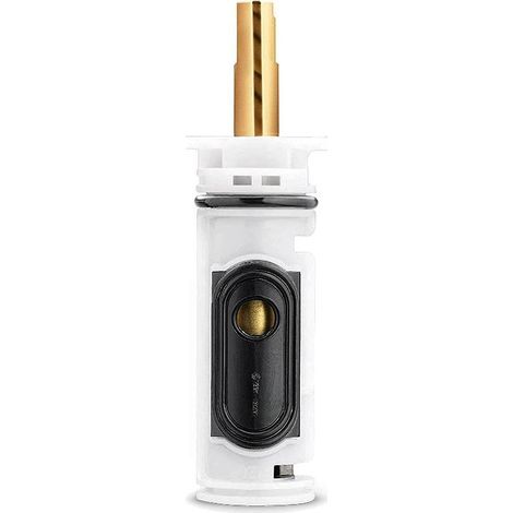 Replacement cartridge compatible with Moen Posi-Temp – Model 1222 – Cartridge for single-handle faucet, bath shower valve – Brass (1/5)