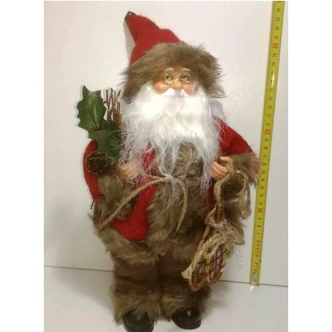 Babbo Natale per Regali da addobbi natalizi decorazioni vetrina di negozio 35 cm (1/5)