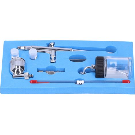 Kit aérographe G1/8, pistolet à peinture, outil pour la peinture de maquettes et la décoration intérieure