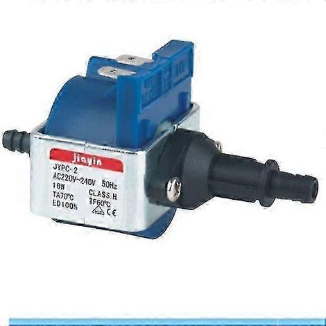 Pompe électromagnétique miniature Jypc-2 16 W 220-240 V à piston solénoïde pour balai vapeur/fer à repasser/défroisseur vapeur/cafetière Philips p20241126150 (1/4)