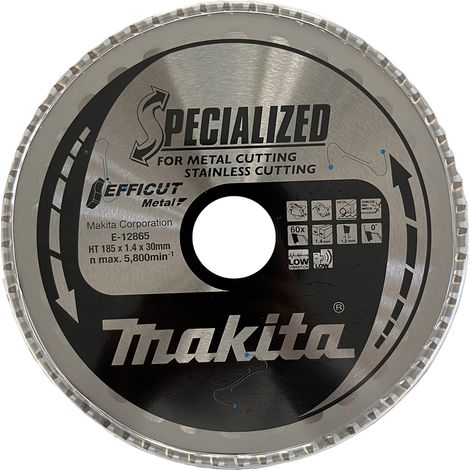 Makita EFFICUT Hoja de sierra metal 185 x 30 x 60Z - E-12865