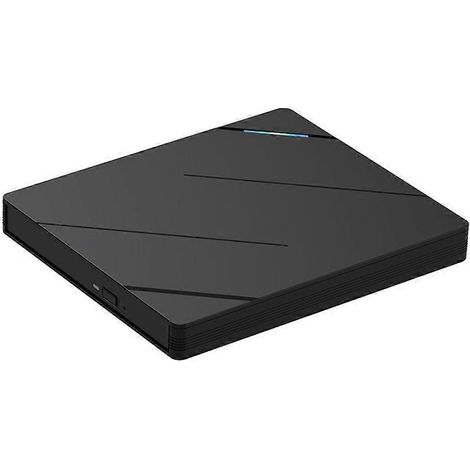 Lecteur/graveur DVD externe 7 en 1 USB 3.0 Type-C (compatible Windows 11/10) (1/5)