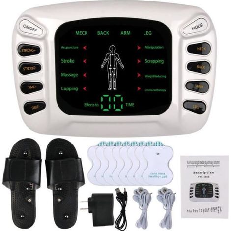 Stimulateur Musculaire EMS - Thérapie Par Impulsion électrique - Soulagement Douleurs Et Récupération Sportive - Appareil Portable Sans Fil (1/5)