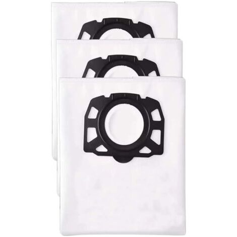 Pair 3er-Pack Staubsaugerbeutel, kompatibel mit Kärcher Staubsaugerbeuteln WD2 Plus, Kärcher WD 3, WD 3 Akku, KWD 1, KWD 2, KWD 3, MV 3, SE4001, SE4002, Universal-Staubsaugerbeutel