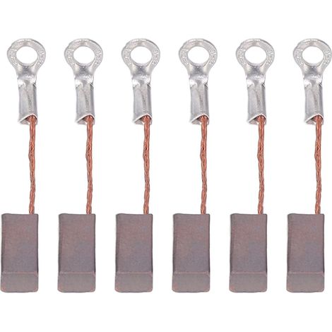 Set di 6 spazzole di carbone di ricambio – spazzole per motori RC – per auto da arrampicata 540 550 (1/5)