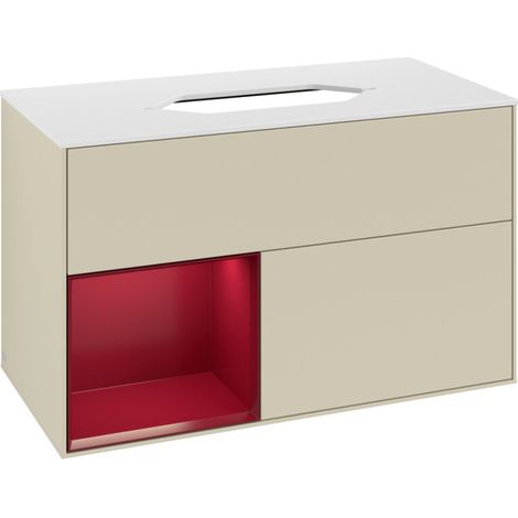 Villeroy & Boch G651HBHJ Armoire sous lavabo Finion G65