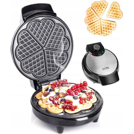 Gofrownica gofry W serca 5 szt First Austria 700W (1/5)