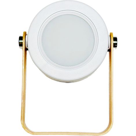 Veilleuse lanterne blanche, lampe de chevet protégeant les yeux, veilleuse lanterne rétractable, veilleuse portable d'ex (1/5)