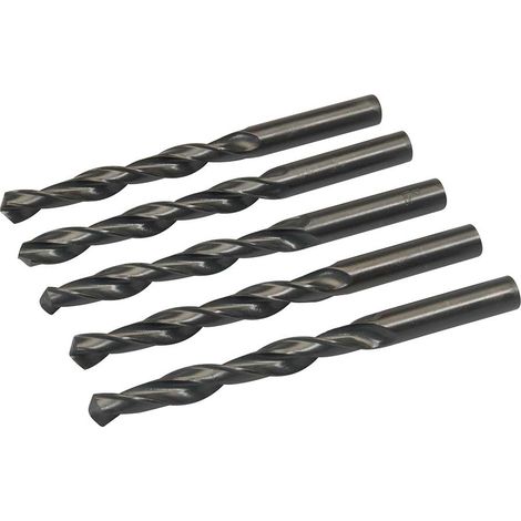 Foret metal, meches cylindriques a metaux hss lamines - foretshss : 5 x 12.5 mm