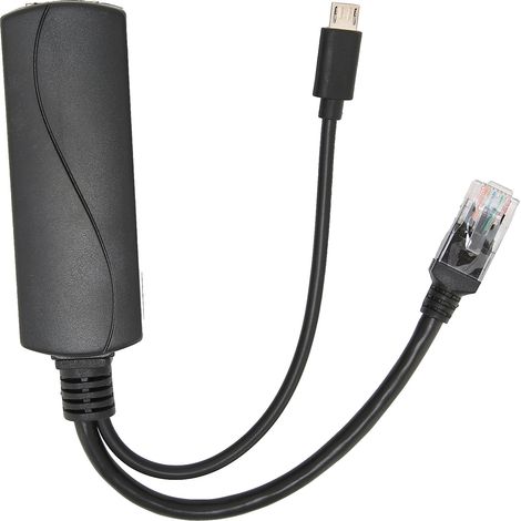 Séparateur POE actif isolé USB, conforme IEEE 802.3af pour réseau domestique et professionnel (1/5)