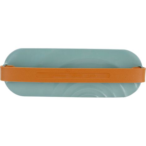 Étagère à chaussures murale, porte-pantoufles, organisateur de rangement, étagère de rangement suspendue avec égouttoir pour salle de bain (1/5)