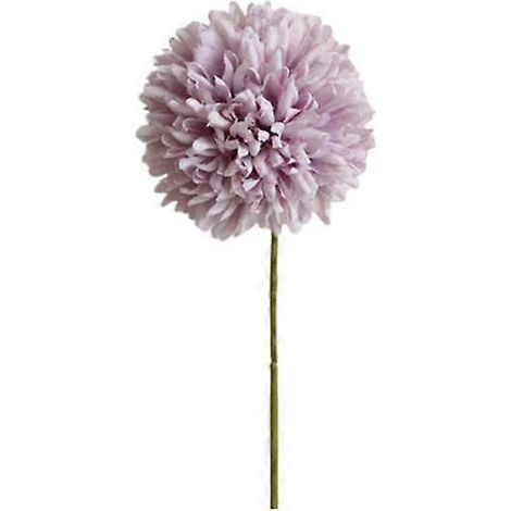 boule de fleurs artificielles en pissenlit épineux, décoration de bureau à faire soi-même pour mariage ou fêteviolet (1/5)