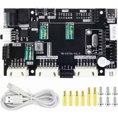 Placa controladora de robot STM32, chips STM32F103RCT6 con múltiples interfaces de expansión, compatible con WIFI y Bluetooth B. (1/5)
