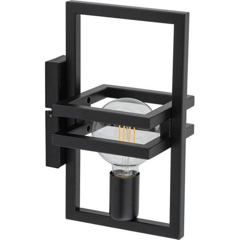 Sigma Merci Wandleuchte schwarz modernes Design 31 cm