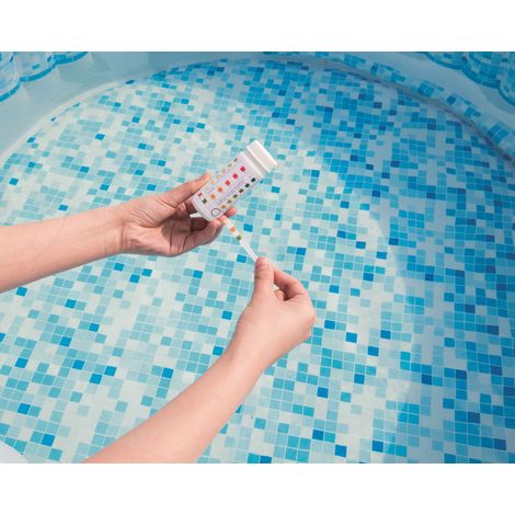 Strisce test controllo cloro e PH per piscine e Spa Bestway 58142