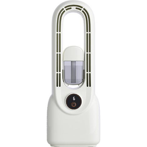 Ventilateur de bureau sans pales, petit ventilateur de bureau avec fonction d'humidification par brumisation rafraîchissante (1/4)