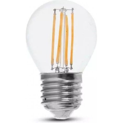 V-TAC VT-2366 Lampadina LED E27 6W G45 Filamento Bianco naturale - 4000K