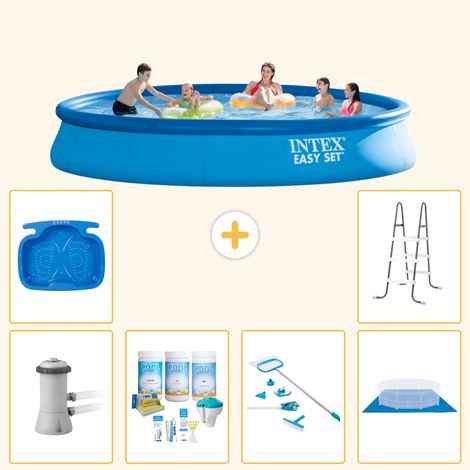 Intex Piscine Easy Set Ronde - 457x84 cm - 7-pièces  S20952 (1/5)