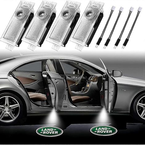 Projecteur de logo pour portière de voiture, 4 pièces, lumière LED fantôme, lumière laser de courtoisie, lumière de bienvenue, compatible avec Land (1/5)