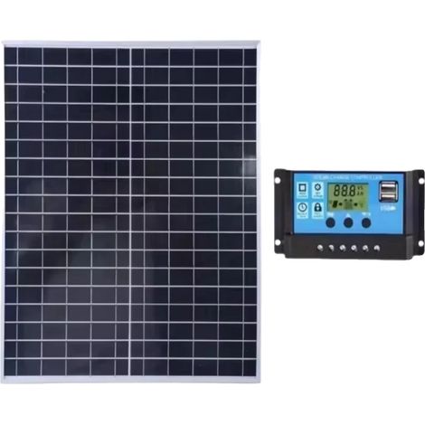 Pannello solare, alta efficienza, facile installazione, kit di pannelli solari (1/2)