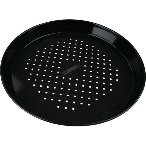 Plaque à pizza perforée ronde four et barbecue 32 cm FM Professional Barbecue