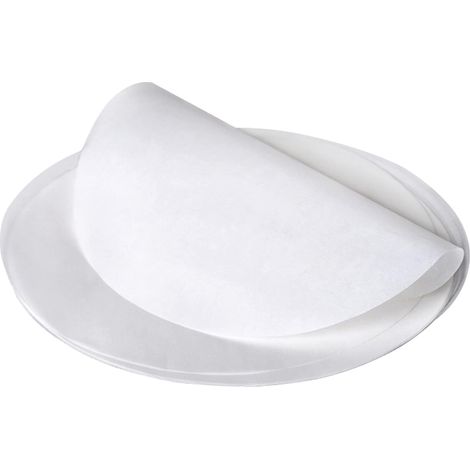 150 Feuilles Papier Cuisson Rond, Diamètre 23cm, Antiadhésif Pour Four, Friteuse à Air, Vapeur