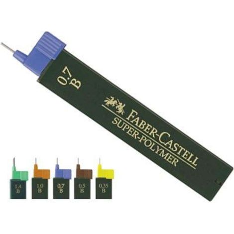 Ast.12 Mine Poly Faber 0.5Mm 2H X1