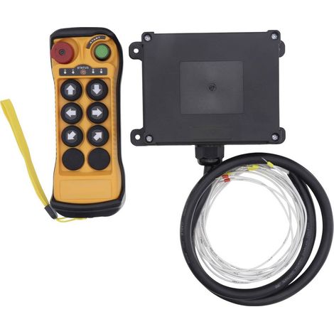 TRU COMPONENTS TC-Q600 12-24V TC-14232268 Telecomando radio industriale 6x2 canali 12 - -24 V 1 KIT (1/5)