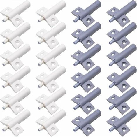 Ammortizzatore per ante della cucina, 24 pezzi di ammortizzatori per ante di mobili, cuscinetti per ante di ante di cucine, ammortizzatori in plastica, altamente riciclabili, ad alta resistenza, riduc