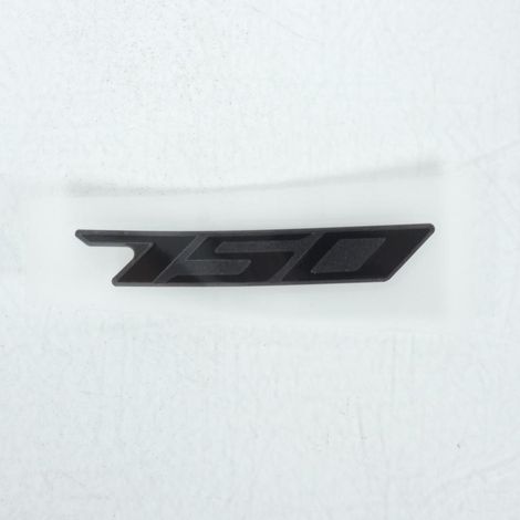 Autocollant stickers 750 Noir/gris pour moto Suzuki 750 GSR (1/2)