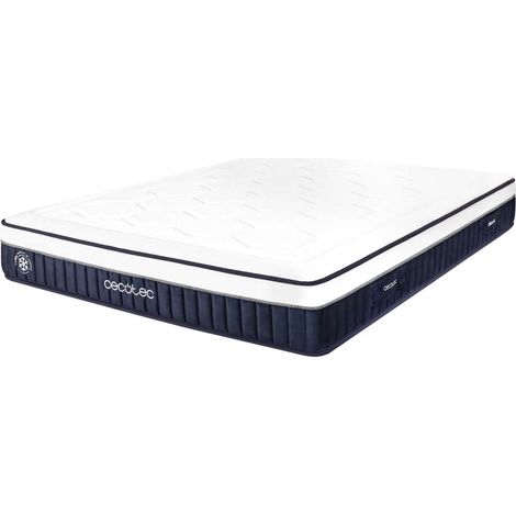 Cecotec Materasso Flow CecoFresh 2700 CoolConfort Hybrid 90x190 con anima a molle insacchettate e innovativa tecnologia CoolConfort per un sonno ultrarinfrescante. Altezza 27 cm