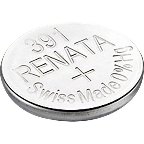 Renata Knopfzelle 391 1.55 V 1 St. 50 mAh Silberoxid