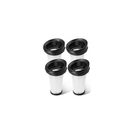 Lot de 4 filtres de rechange pour Rowenta X-Pert 3.60, X-Pert 160, RH72xxx, RH6921WO, RH6933WO, RH6971WO, RH6974WO, ZR005202