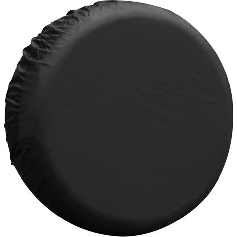 Cubierta universal para llanta de repuesto de poliéster 190T para Jeep, remolque, SUV, camión se adapta a llantas con un diámetro de 25 a 28 pulgadas (68,6 a 71,1 cm) y un diámetro total de rueda de 1 (1/5)