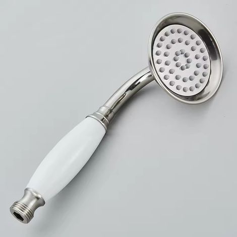 Pomme de douche ronde – Edelstahl rostfrei – Ø 85 mm – Einfache Installation 1/2' G