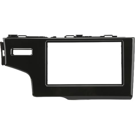 Autoradio 2DIN Cadre de Façade Centrale pour Honda Fit Jazz 2013-2015, Panneau de Remplacement Audio Navigation, Conduite à Gauche, Noir UV, Kit de Montage (1/5)