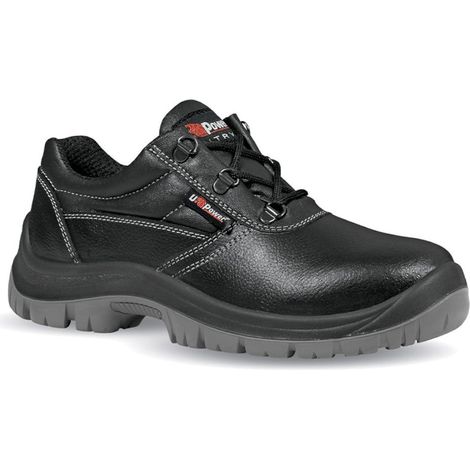Scarpa da lavoro antinfortunistiche bassa in pelle idrorepellente puntale acciaio antiperforazione coprisottopiede suola PU ergonomica - 45 (1/2)
