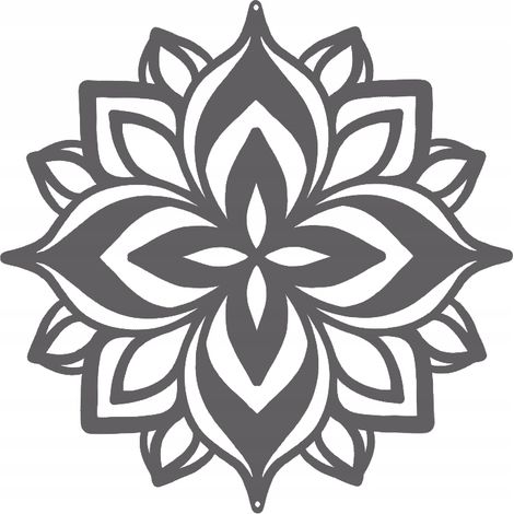 Blumenanhänger, Frühlingsdekoration, durchbrochenes graues Ornament