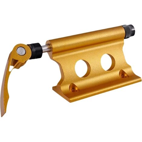 Fourche de roue de vélo avec attache, clip fixe, porte-bagages, SUV, support de stationnement modifié, étagère de rangement (Golden) (1/5)