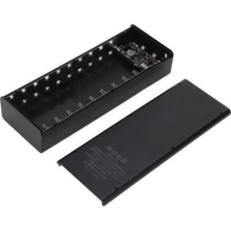 Banque d'alimentation - Boîtier de Batterie Amovible Universel 20x18650 - (1/5)