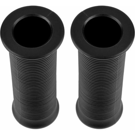Paar universelle Vintage-Motorradlenkergriffe, schwarzes TPU, 25 mm/28 mm (1/5)