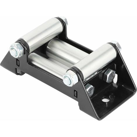 royaluxe -Robuste, Guide-câble à Rouleau de treuil, Accessoire de véhicule Robuste d'auto pièces de Voiture pour l'entretien de Voiture Atelier de réparation Automobile,Pas de trou de 124 mm (1/5)