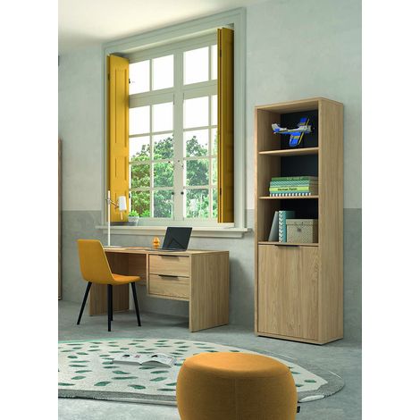 Bureau enfant contemporain coloris acacia Gladys (1/5)