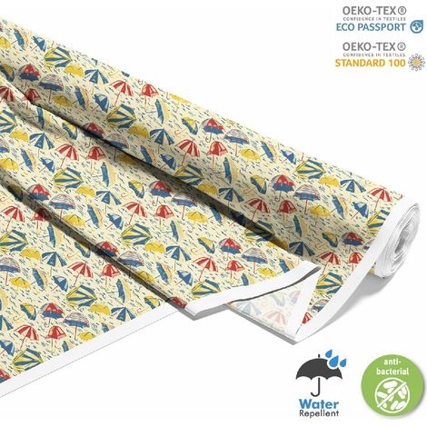 TESSUTI DECORATIVI PER ESTERNI OXFORD - motivo estivo  DX9194 (1/5)