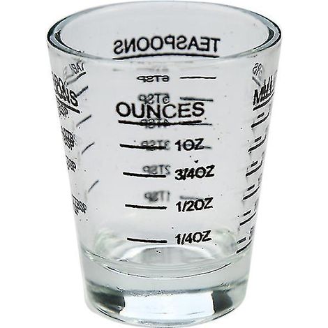 1 Stück Glasbecher (Unze) (1/3)