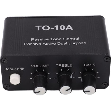 Préamplificateur Audio Stéréo Compact avec Entrées/Sorties RCA et 3.5mm, Circuit NE5532 (1/5)